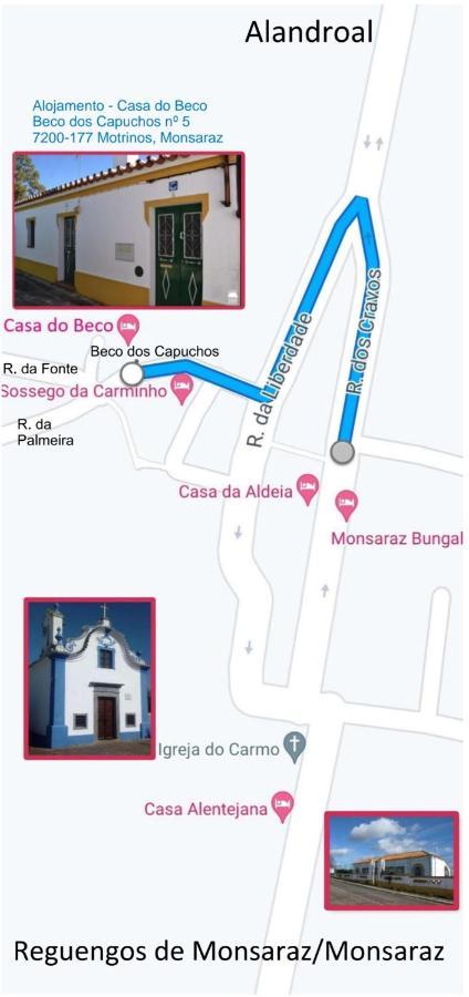 Casa Do Beco Villa Монсарас Екстериор снимка
